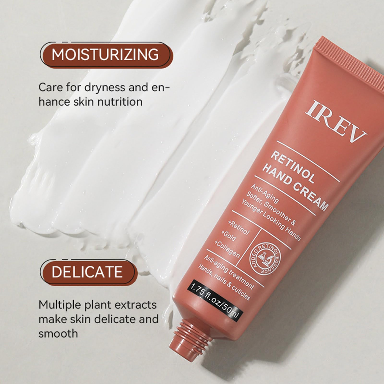 MeiPlumLai applying cream to hands demonstrating immediate hydration benefit