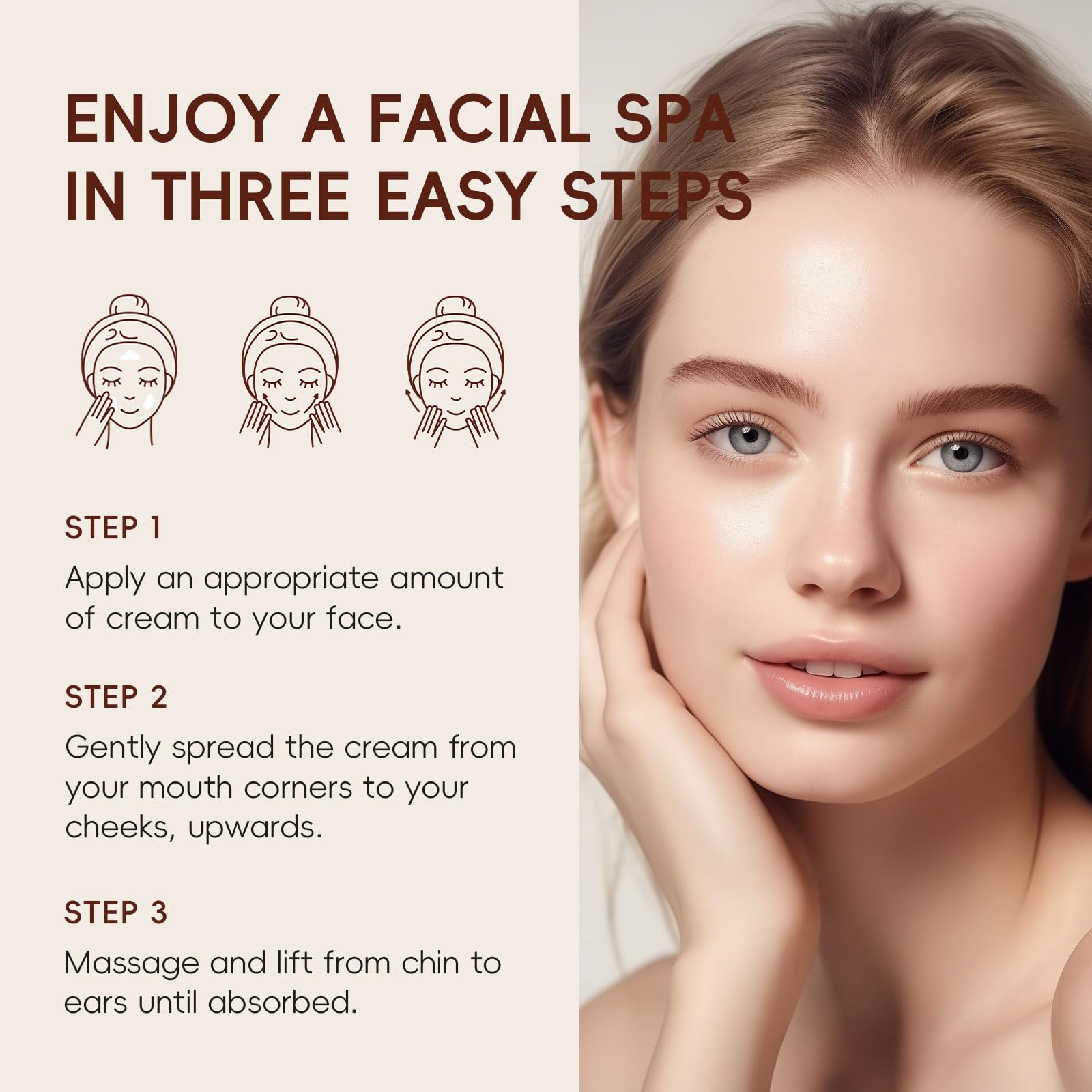 MeiPlumLai bathroom shelf lifestyle image showing routine benefit