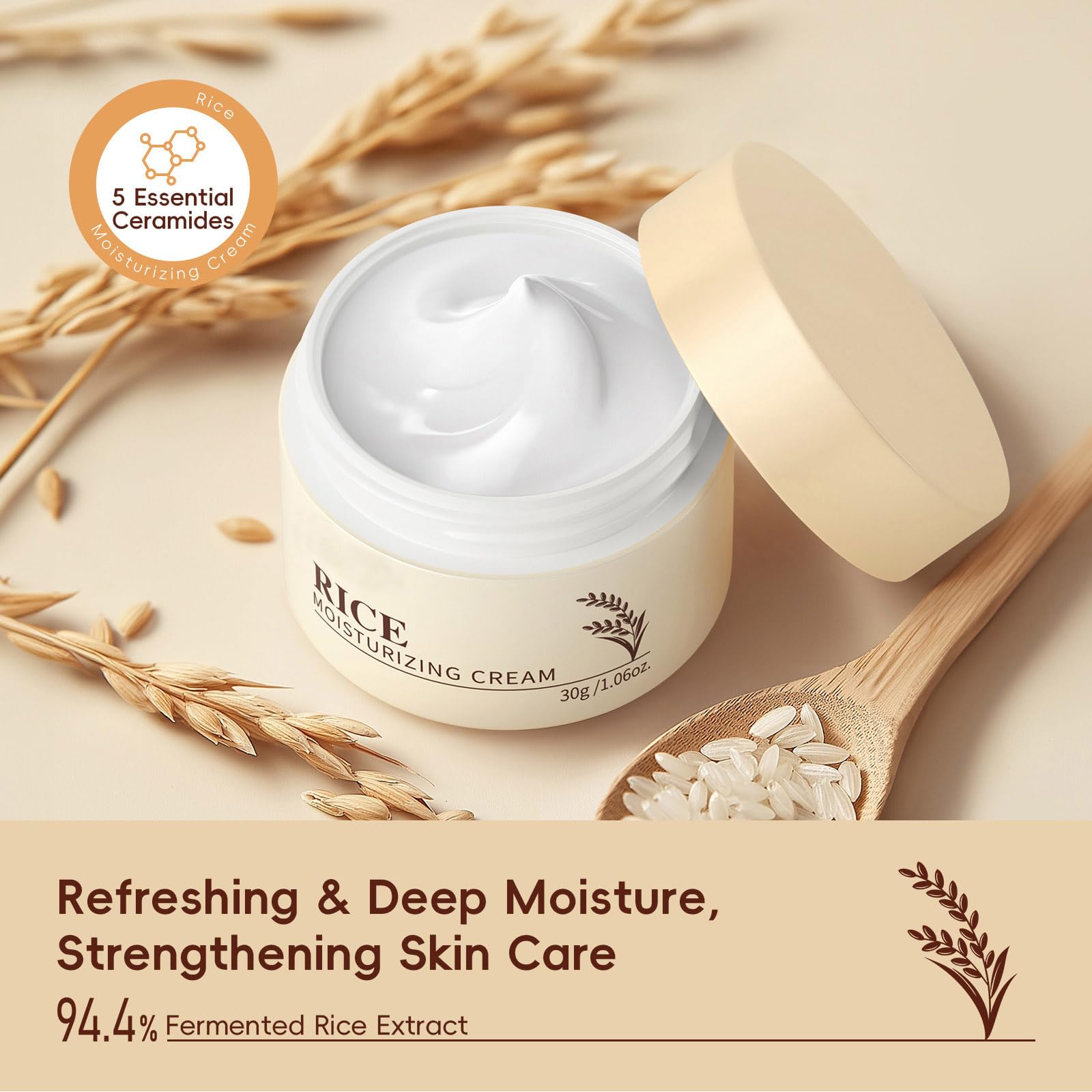 MeiPlumLai cream texture close-up showing lightweight absorbent feel