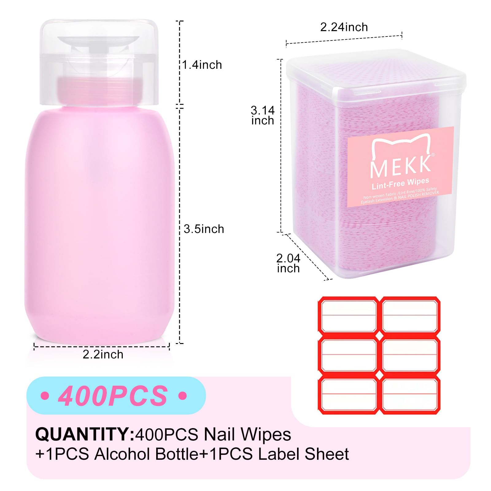 MEKK kit packed in travel bag for portable nail care convenience