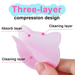 MEKK wipe next to coin showing size and precise coverage benefit
