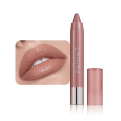 mekuel front packaging showing slim retractable crayon and shade label, clear product view and benefit