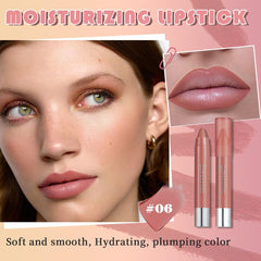 mekuel swatch of maroon shade on skin showing true color payoff and moisturizing finish