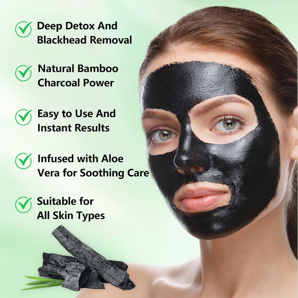 mekuel peeled off by fingers showing removed debris and clearer pores