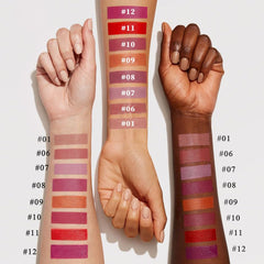 mekuel texture close-up highlighting creamy sheen and moisturizing finish for comfortable wear