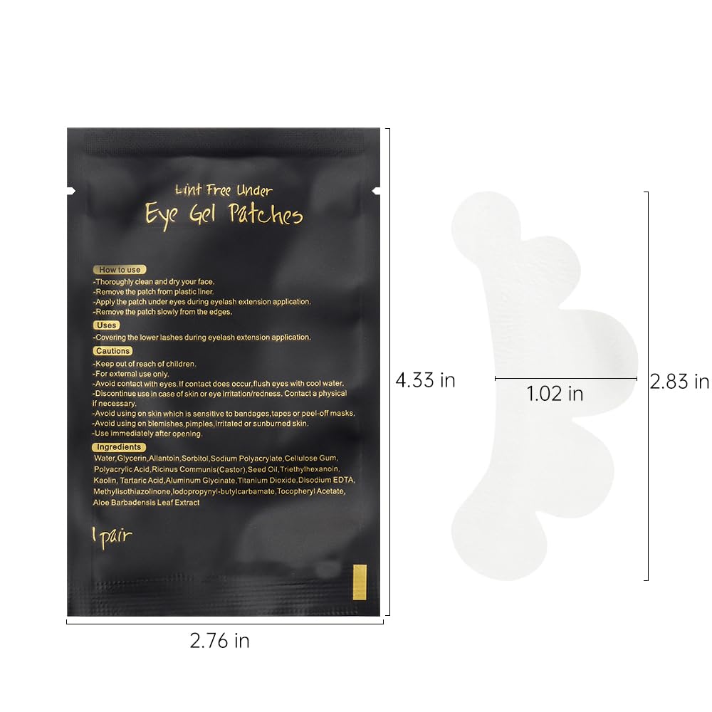 Mekupeu single pair close-up demonstrating cloud shape and adhesive clarity for precise placement