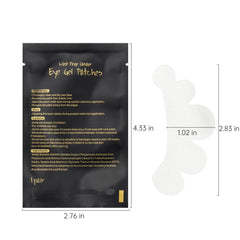 Mekupeu single pair close-up demonstrating cloud shape and adhesive clarity for precise placement