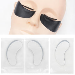 Mekupeu transparent pad applied under eye, discreet lash isolation