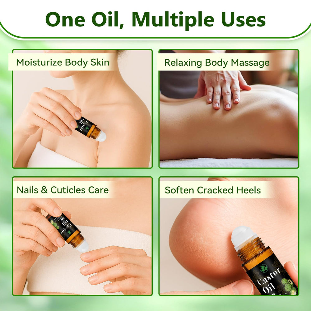 Melanther oil texture drop on fingertip highlighting rich hydration