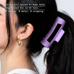 MELLO detail of matte finish highlighting non‑slip grip and discreet look