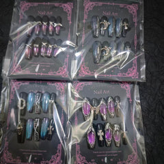 MellowBells application contents with glue and gel stickers for reliable adhesion