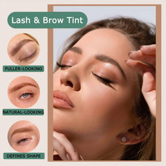 MELLUCCI brown tint cream texture close-up illustrating smooth consistency