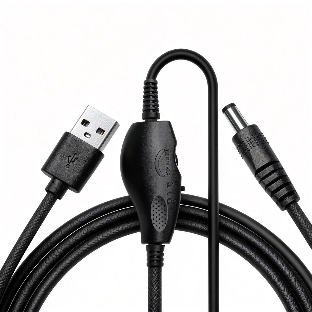 melodly front plug overview showing universal 5.5mm plug and reliable connection benefit