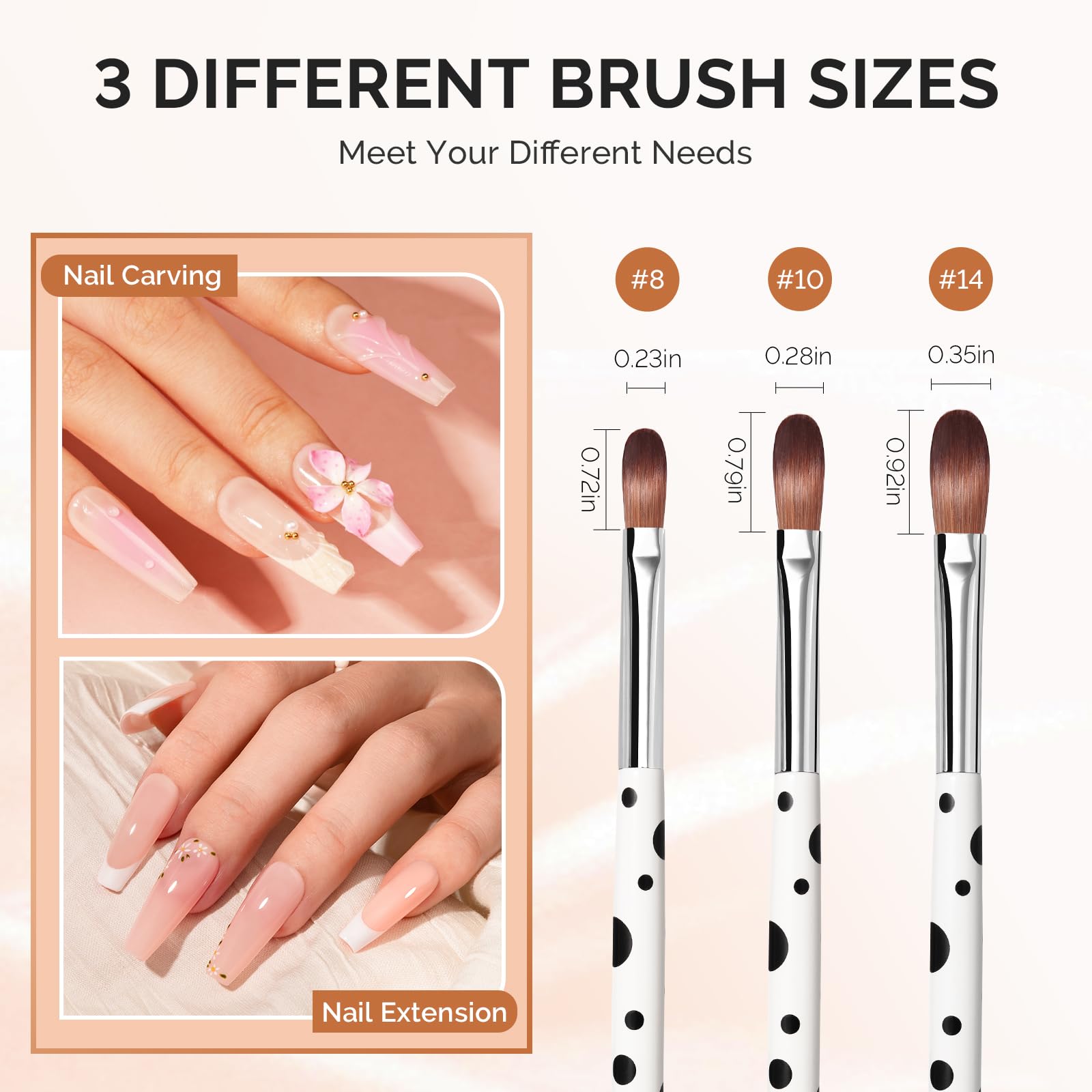 MelodySusie 3D carving demonstration on nail showing brush sculpting fine raised designs