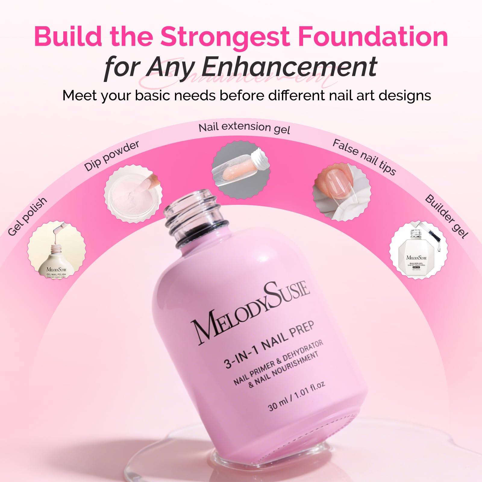 MelodySusie being applied in salon for professional adhesion and time saving