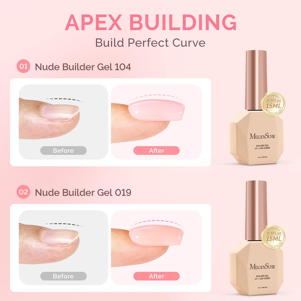 MelodySusie bottle with built-in brush detail for precise application and control