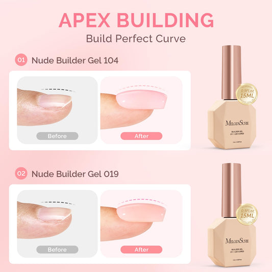 MelodySusie bottle with built-in brush detail for precise application and control