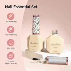 MelodySusie bottle label and cap detail showing product info and professional quality