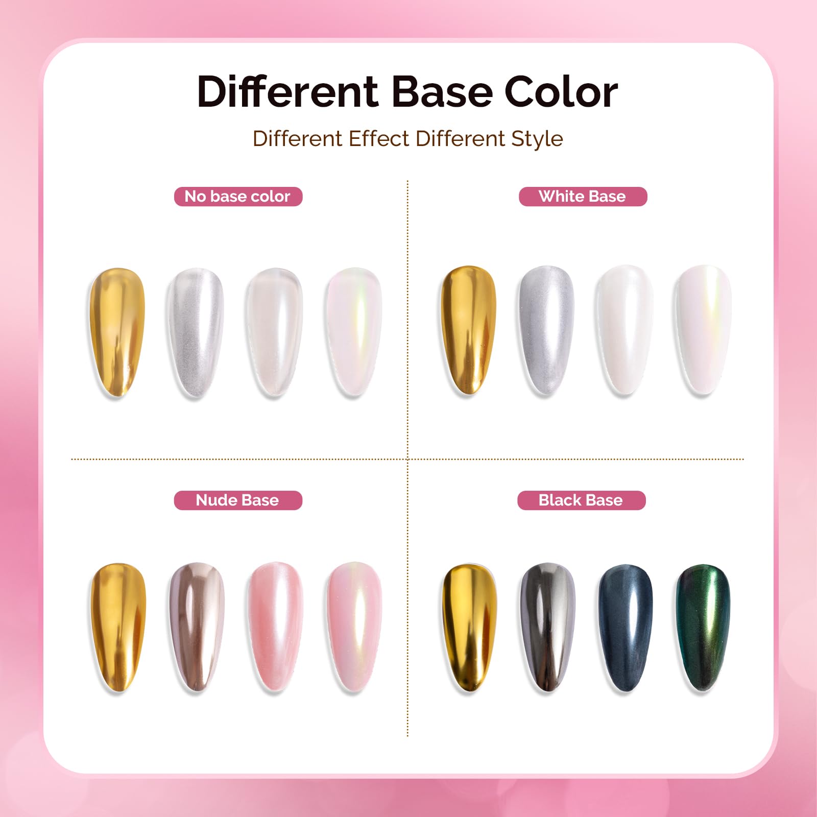 MelodySusie brush rubbing powder onto nail showing easy application and quick results