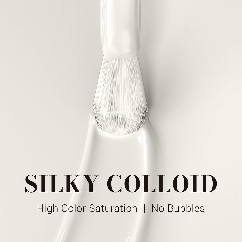 MelodySusie brush close-up demonstrating smooth application and even coverage