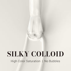 MelodySusie brush close-up demonstrating smooth application and even coverage