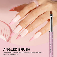 MelodySusie brushes held in hand to show scale and comfortable lightweight grip