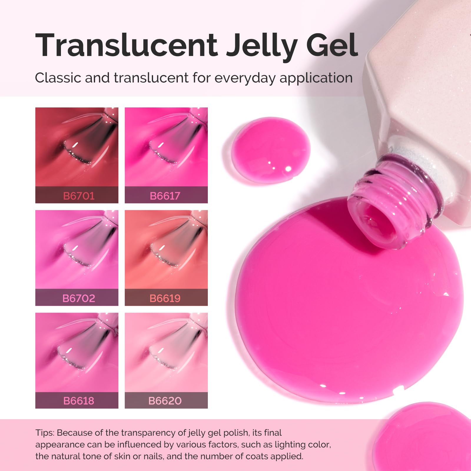 MelodySusie brush close-up displaying jelly texture for easy application