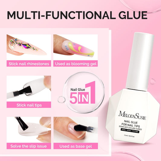 MelodySusie close-up of gel texture on brush for smooth precise application