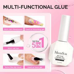 MelodySusie close-up of gel texture on brush for smooth precise application