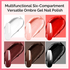 MelodySusie color pans close-up showing creamy gel texture for smooth blending benefit