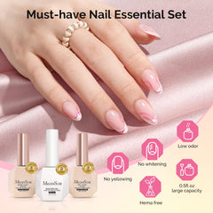 MelodySusie cured nails in lifestyle scene illustrating durable glossy manicure for long wear benefit