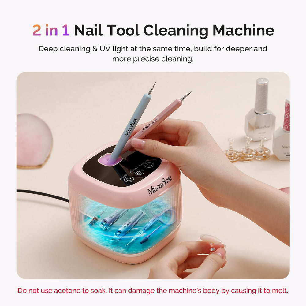 MelodySusie DL-160 with brushes and clippers showing organized tool care