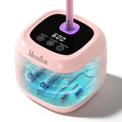 MelodySusie DL-160 front view showing compact pink design and easy storage
