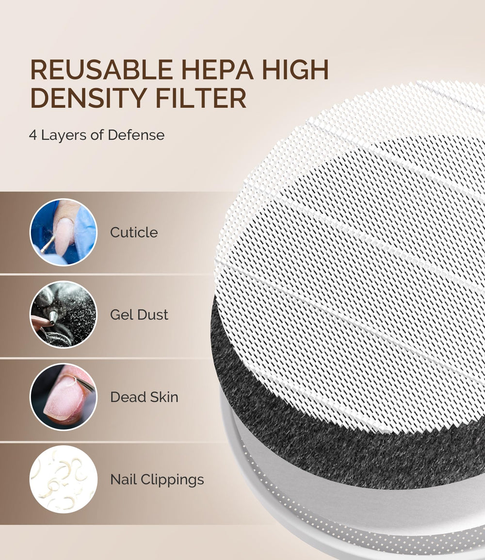 MelodySusie close-up of filter texture highlighting washable fibers and better capture