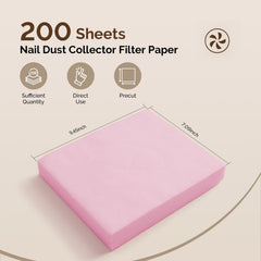 MelodySusie filter sheet close-up showing nylon texture that traps dust