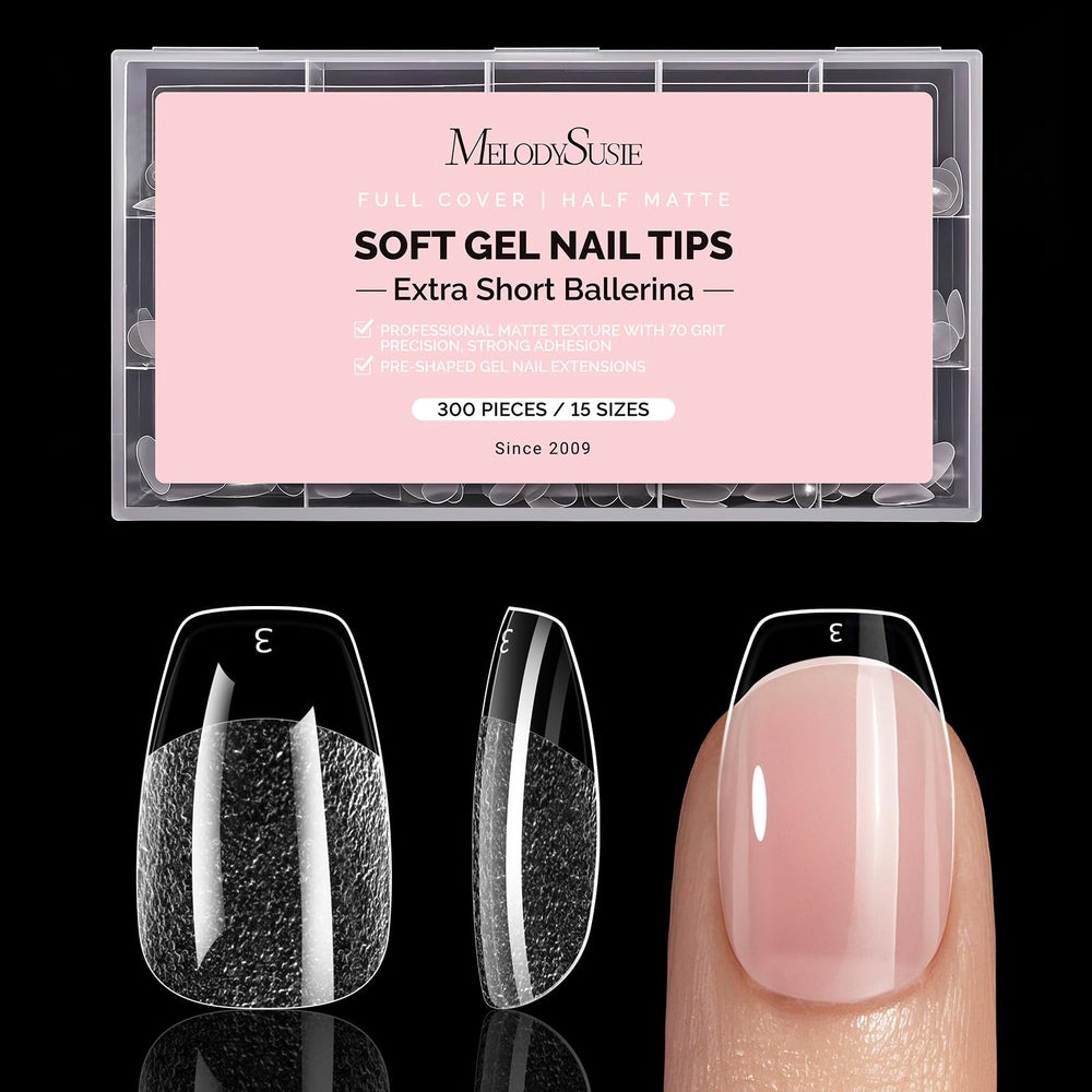 MelodySusie front packaging showing clear tips and quantity, helps quick identification