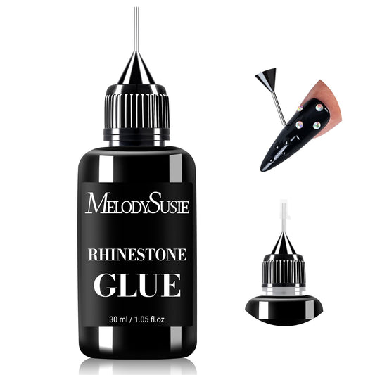 MelodySusie front packaging showing 30ml glue and product benefit long hold