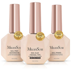 MelodySusie front packaging showing full 3-piece kit and clear bottles for quick identification