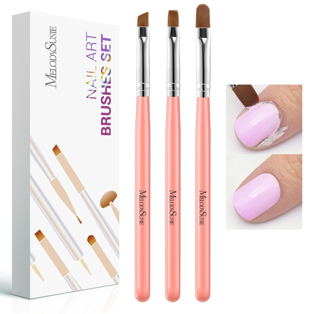 MelodySusie front packaging showing all three brushes and benefits