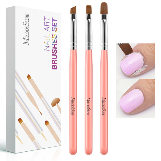 MelodySusie front packaging showing all three brushes and benefits