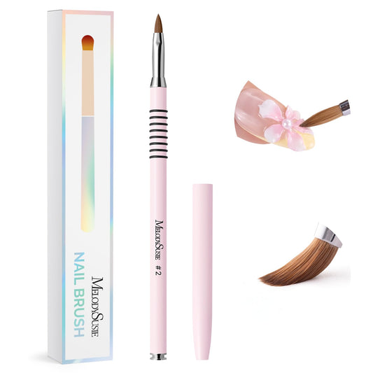 MelodySusie front packaging showing pink brush and accessories for immediate recognition and trust