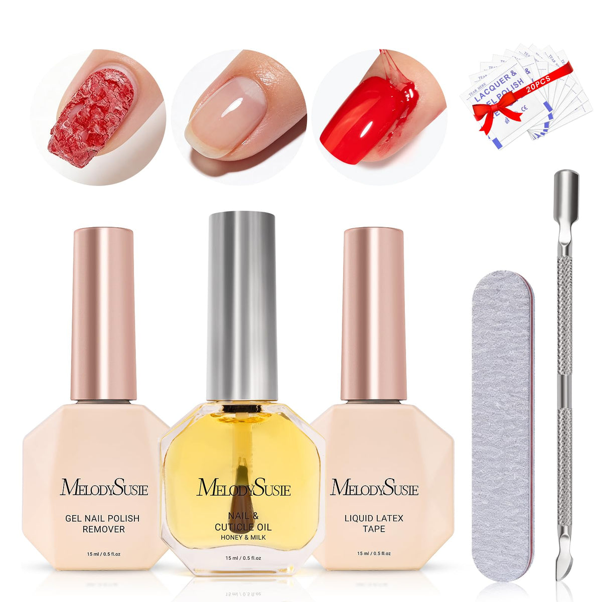 MelodySusie front packaging showing full kit and benefits