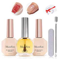 MelodySusie front packaging showing full remover kit and contents benefits quick removal