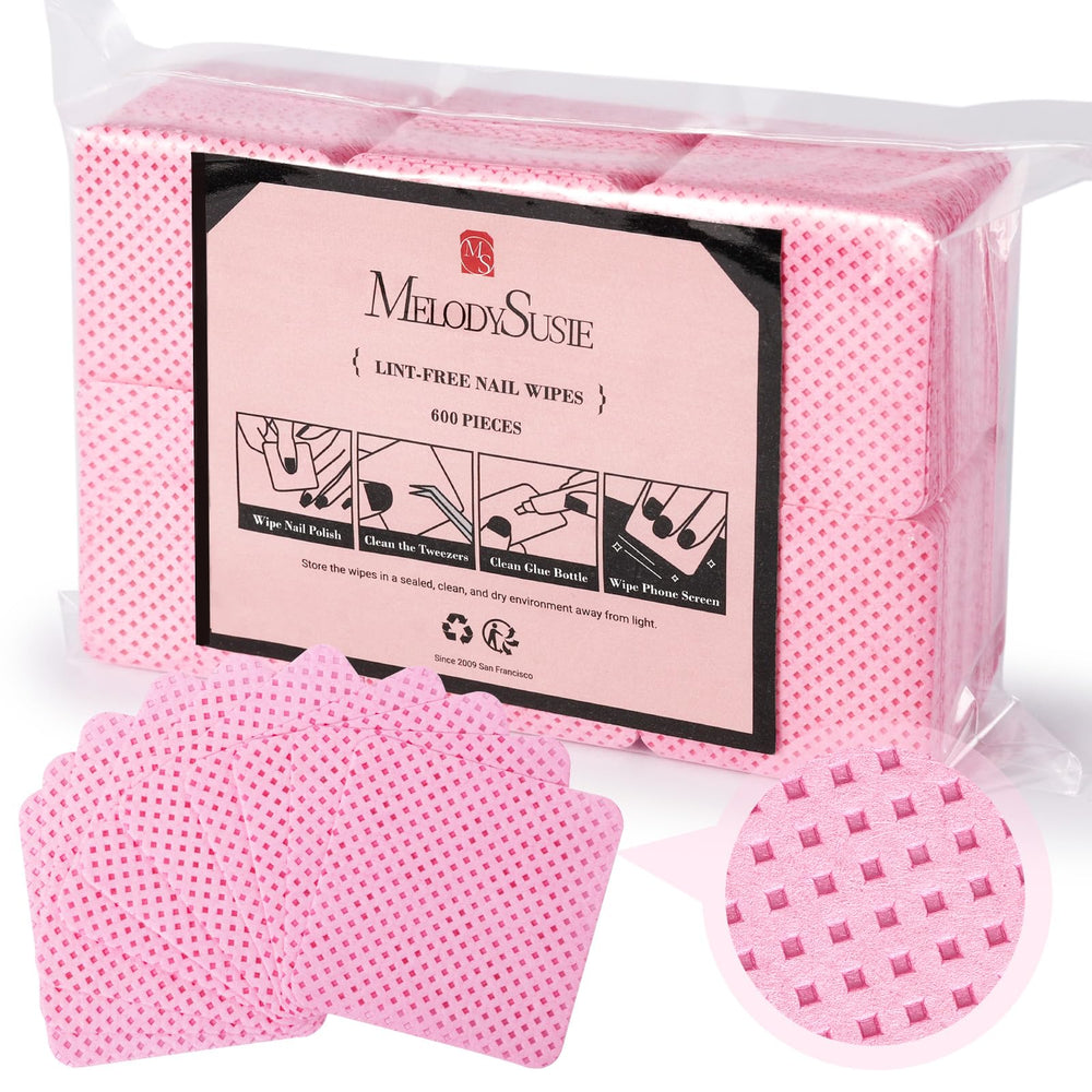 MelodySusie front packaging showing 600pc box and compact dispenser benefits
