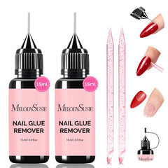 MelodySusie front packaging showing two 15ml bottles and clear labeling for travel convenience