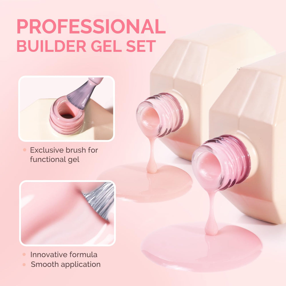 Close-up of MelodySusie gel texture demonstrating smooth self-leveling finish
