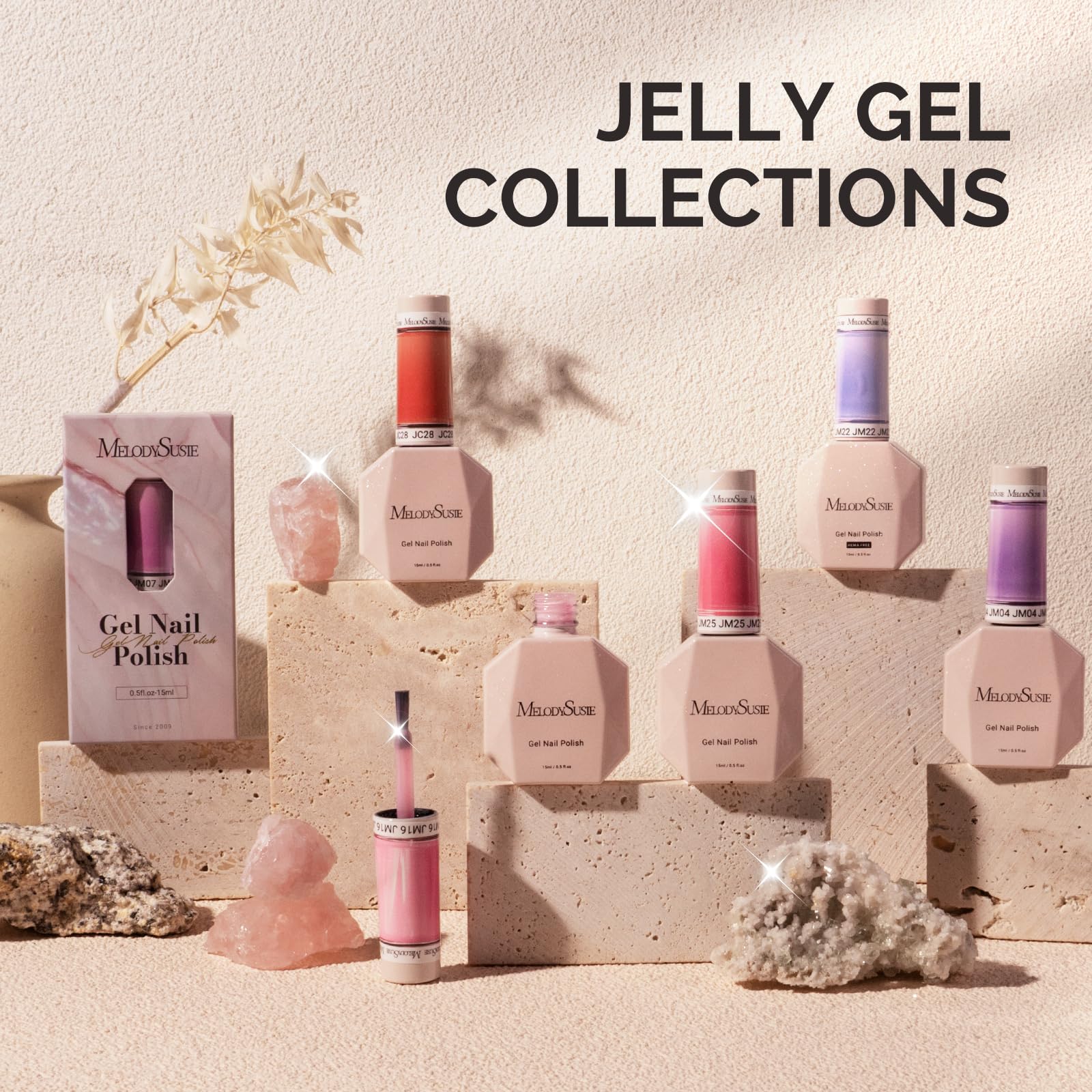 MelodySusie bottle in gift box lifestyle shot showing presentable gifting benefit