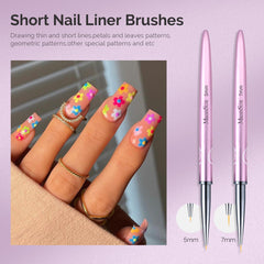 MelodySusie brushes held in hand for scale, demonstrating comfortable grip advantage