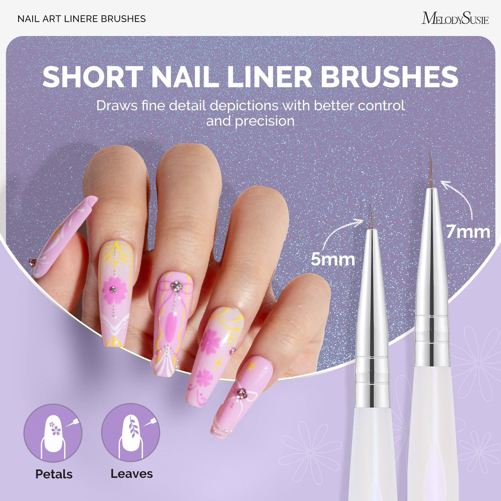 MelodySusie macaron handle with glitter for comfortable, stylish grip