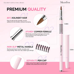 MelodySusie handle and black silicone grip detail providing ergonomic control and reduced slip
